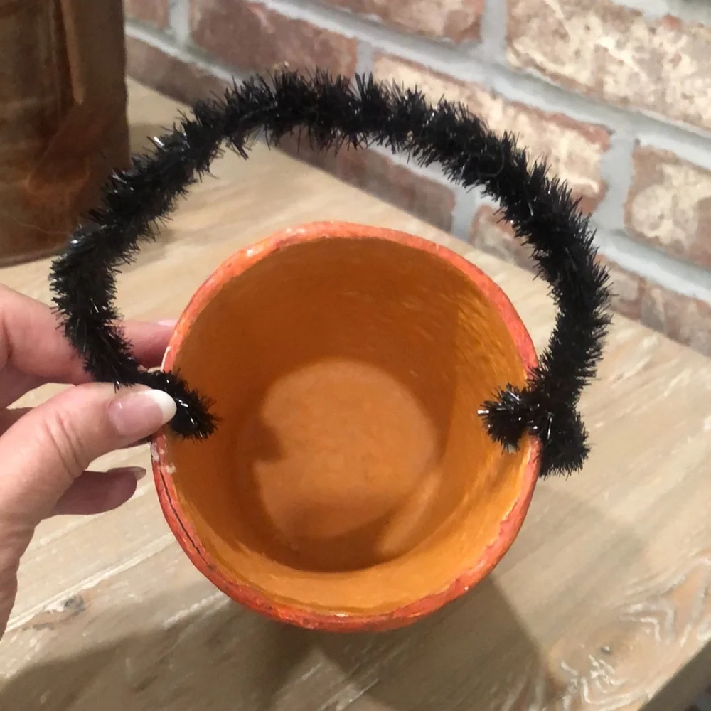 🎃1 HOUR SALE🎃Primitive Halloween Basket - Picture 4 of 9